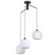 Mantunalle 3 Light Pendant Black / Opal - 99368N