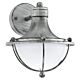 Monasterio 1 Light Exterior Wall Light Antique Silver - 95978