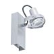 Novorio 5W LED Spotlight Brushed Aluminium / Warm White - 94642