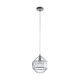 Pedrola 1 Light Crystal Pendant Small Chrome - 96988