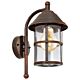 San Telmo 1 Light Wall Light Antique Brown - 90184