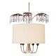 Antoinette 5 Light Pendant Cream Patina - FB/ANTOINETTE/P