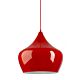 Adria 1 Light Pendant Red - ADRIA-RED