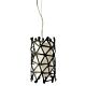 Afrika 1 Light Pendant Black - AFRIKA-BLK