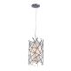 Afrika 1 Light Pendant Chrome - AFRIKA-CH