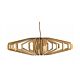 Agry 800 1 Light Timber Pendant - AGRY-800 Wood