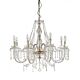 Alicante 8 Light Crystal Chandelier Chrome - ALICANTE-8 CH