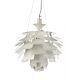 Artichoke 1 Light Pendant White - ARTICHOKE-1P WHT