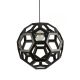 Banega 1 Light Pendant Black - BANEGA-50 BLK