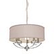 Belair 5 Light Pendant Chrome / Grey - BELAIR-5L