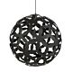 Blossom 1 Light Pendant Black - BLOSSOM-D800 BLK