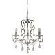 Boemia 3 Light Crystal Pendant Chrome - BOEMIA-3L