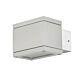 Bok 240V G9 Up/Down Wall Pillar Light Aluminium - BOK62