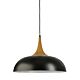 Brindisi 1 Light Pendant Black - BRINDISI-BLK