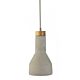 Bruno 1 Light Pendant Concrete - BRUNO-1P