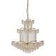 Cesta 6 Light Crystal Pendant Gold - CESTA-6-GLD