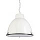 Cibo 1 Light Pendant White - CIBO-WHT