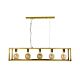 Devon 5 Light Pendant Gold - DEVON-5-GLD