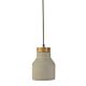 Elisa 1 Light Pendant Concrete - ELISA-1P