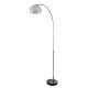 Elisa 1 Light Floor Lamp Chrome / Black - ELISA-90 F/L