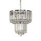 Franka 18 Light Crystal Pendant Large Chrome - FRANKA-58 PDT