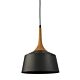 Fujy 1 Light Pendant Small Black - FUJY-1P Sm BLK