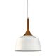 Fujy 1 Light Pendant Small White - FUJY-1P Sm WHT