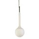 Gianna 1 Light Pendant Small White - GIANNA-140