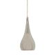 Goccia 1 Light Pendant Chrome - GOCCIA-CH