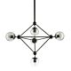 Klesh 5 Light Pendant Black - KLESH-5L-BLK