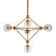 Klesh 5 Light Pendant Gold - KLESH-5L-GLD