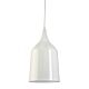 Lago 1 Light Pendant White - LAGO-WHT