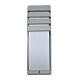 Lantro 1 Light Wall Light Silver - LANTRO-SIL