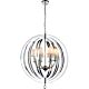 Levante 6 Light Pendant Large Chrome - LEVANTE-6L