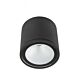 Melb 12W Surface Mounted LED Downlight Black / Cool White - MELB-12 BLK