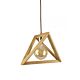 Murillo 1 Light Timber Pendant Small - MURILLO-37