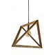 Murillo 1 Light Timber Pendant Large - MURILLO-50