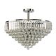 Newrosa 9 Light CTC Crystal Chandelier Chrome - NEWROSA-63