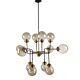 Norvegia 12 Light Pendant Bronze / Black - NORVEGIA-12L