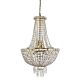 Olbia 7 Light Crystal Pendant Gold - OLBIA-7L GLD