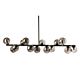 Pasadena 14 Light Pendant Black - PASADENA-14L BLK