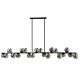 Pasadena 20 Light Pendant Black - PASADENA-20L BLK