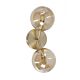 Pasadena 2 Light Wall Light Gold - PASADENA-A2 GLD