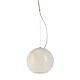 Pelota 1 Light Pendant White - PELOTA-WHT