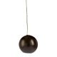 Pelota 1 Light Pendant Woodgrain - PELOTA-WG