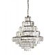 Piramido 9 Light Crystal Pendant Small Chrome - PIRAMIDO-6+3-CH