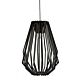 Ragusa 1 Light Pendant Black - RAGUSA-1P-LO