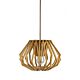 Ragusa 1 Light Timber Pendant Small - RAGUSA-SM WOOD