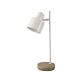 Rento 1 Light Desk Lamp White - RENTO-TL-WHT