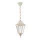 Roman 1 Light Pendant White - ROMAN-PDT WHT